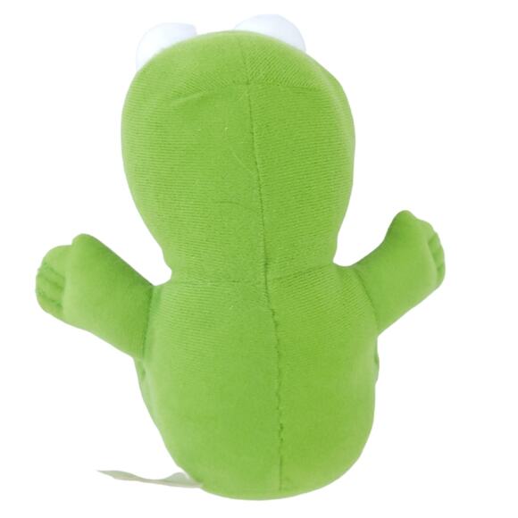 Vintage Kermit the Frog Stuffed Animal. Plush 1980s Muppet Babies Toy, 7" Tall - Picture 2 of 5